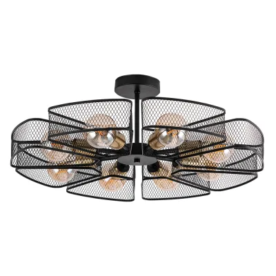 Люстра потолочная Arte Lamp Maasym E27 480 Вт 18 кв.м (A7044PL-8BK)