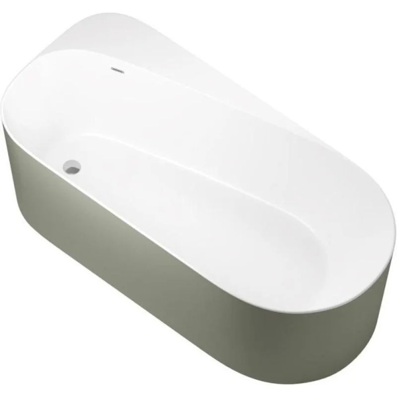 Ванна акриловая Allen Brau Priority 170х80 см отдельностоящая с ножками (2.31001.21/CGM)