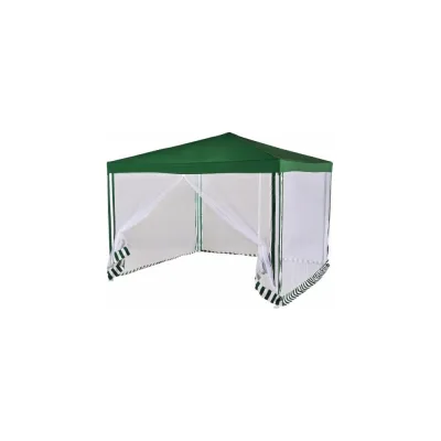 Π¨Π°ΡΠ΅Ρ Green glade 3x3x2,5ΠΌ, Π΄ΠΎΠΆΠ΄Ρ-ΡΠΎΠ»Π½ΡΠ΅, ΠΌΠΎΡΠΊ.ΡΠ΅ΡΠΊΠ°, Π·Π΅Π»Π΅Π½ΡΠΉ 1036