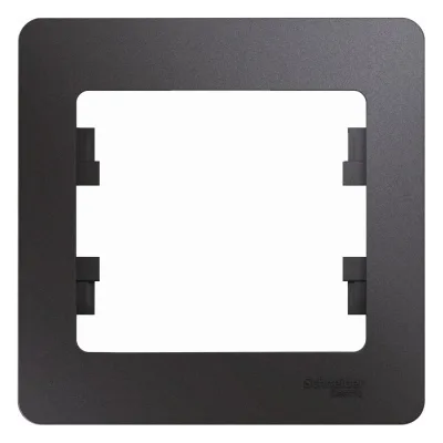 1-местная рамка Systeme Electric Glossa графит GSL001301
