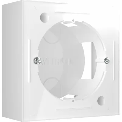 Коробка Werkel для накладного монтажа белый a053525