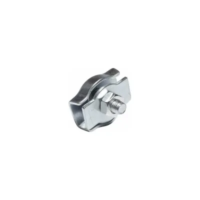 Соединитель ARNO INDUSTRIES 8 мм 10 шт троса одинарный SIMPLEX для соединения и фиксации стального троса. оцинкованная сталь AF1700800030A98