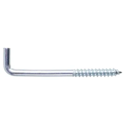 Крючок STARFIX 4.0x40 мм, Г-образный, цинк, 500 шт. SM-21036-500