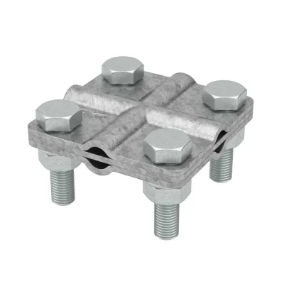 Зажим крестовидный прут-прут d8 мм DKC Jupiter (NG3104DIY)