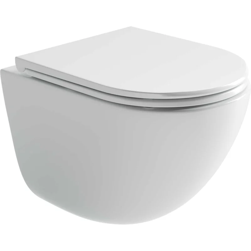 Подвесной унитаз Ceramicanova Vogue безободковый, смыв торнадо CN4008T