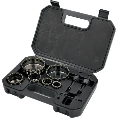 Набор коронок по керамограниту Skole (NK1) 9pc (25-75мм) NK1-062575
