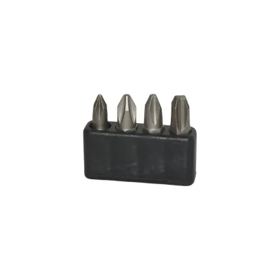 Набор бит крестовых PH 4 шт, PH1-PH3, 1/4" 10106004P-1 AIST 00-00025980