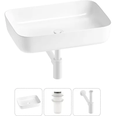 Набор Wellsee 3 в 1 Preen накладная раковина 60x42 см 329704000, 18 20214254R