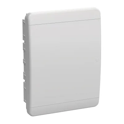 Щит распределительный встраиваемый IEK Tekfor ЩРВ-П-24 пластиковый IP41 385х290х102 мм 24 модуля непрозрачная дверь (TF5-KP13-V-24-41-K01-K01)