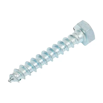 Шестигранный шуруп STARFIX 8x50 мм, цинк, DIN 571, 100 шт. SMC2-61721-100