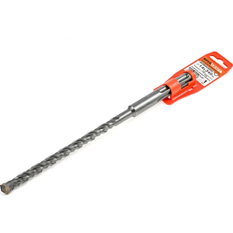 Бур по бетону для больших нагрузок (14x340 мм; SDS-max) NOVOCRAFT NCSMAX140340