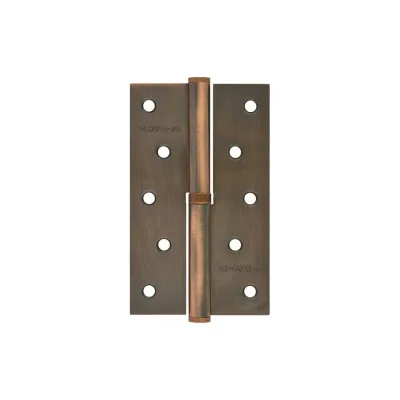 Петля НОРА-М 750-5" медн.покр. левая 2,5 мм №2 10599