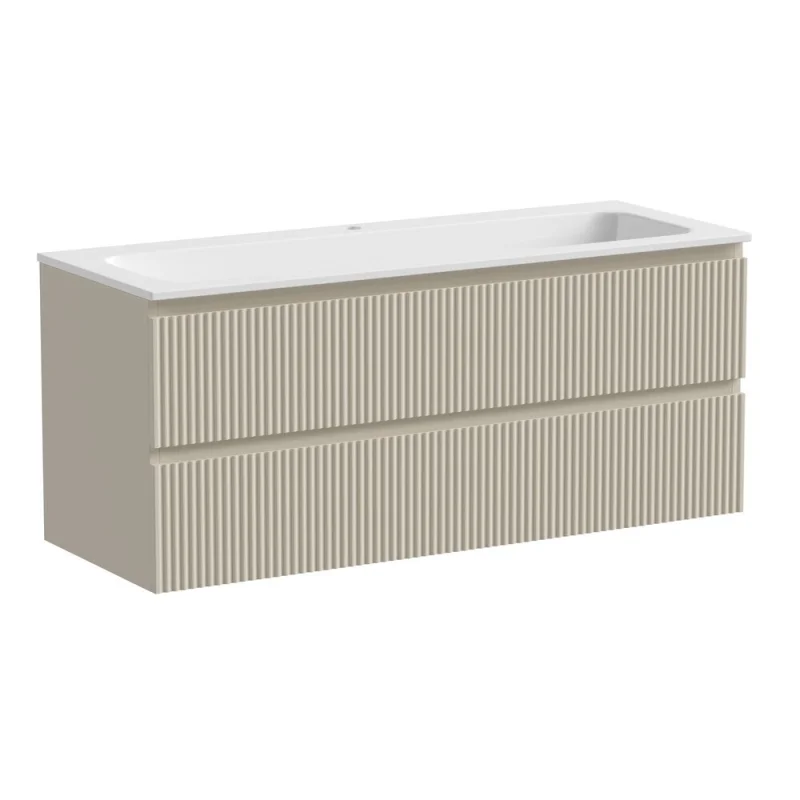 Тумба под раковину Sancos Snob R 120 см подвесная beige soft (SNR120CE)