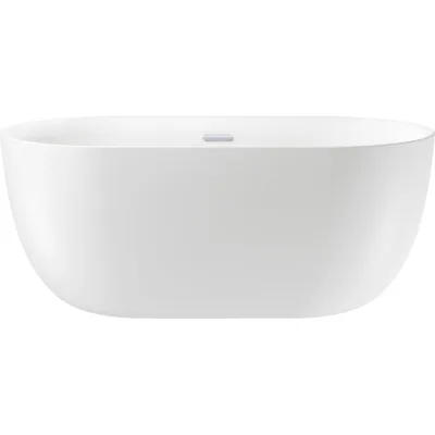 Отдельностоящая акриловая ванна Wellsee Chic Riviera 149x78 см в наборе 4 в 1 236801001