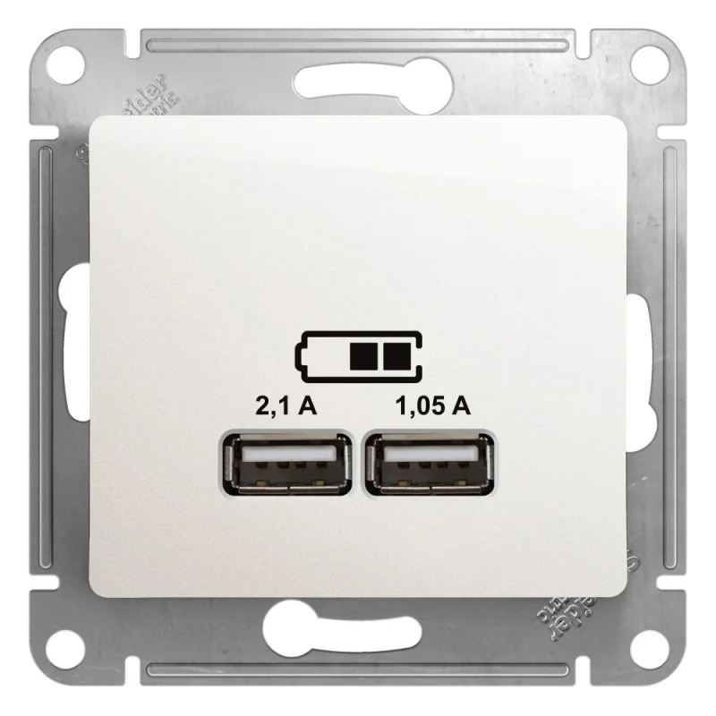 Π ΠΎΠ·Π΅ΡΠΊΠ° USB Systeme Electric Glossa Π²ΡΡΡΠ°ΠΈΠ²Π°Π΅ΠΌΠ°Ρ ΠΏΠ΅ΡΠ»Π°ΠΌΡΡΡ 2Ρ
USB-A (GSL000633)