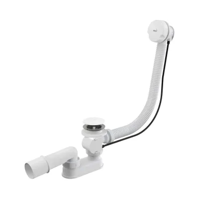 Сифон для ванны AlcaPlast A51BM белый 00238784