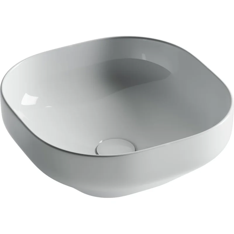 Умывальник чаша накладная Ceramicanova Element квадратная, 380х380х150мм CN5032