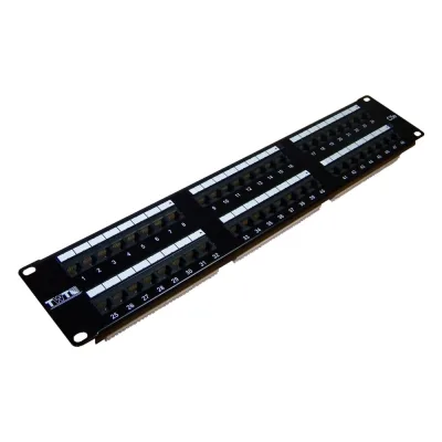 Патч-панель TWT 19, 48 портов RJ-45, категория 5e, UTP, 2U, PP48UTP