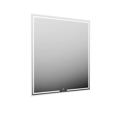 Зеркало с подсветкой квадратное 80х80 см с сенсорным включением Kerama Marazzi MiO (MIO.mi.80\WHT)