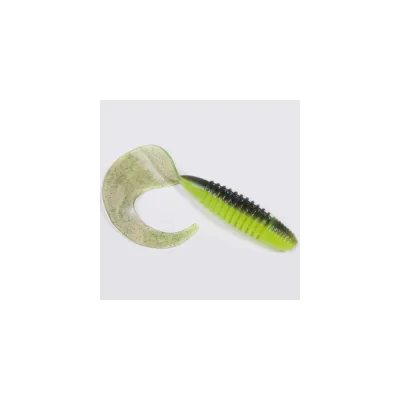 Съедобные искусственные твистеры LUCKY JOHN LJ Pro Series CRUSHER GRUB 3,9in, цвет T53, 5шт. 140157-T53