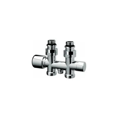 Набор узел с термостатом и запорными клапанами FAR прямой, 3/4"EU - 1/2"НР FL 0268 3412