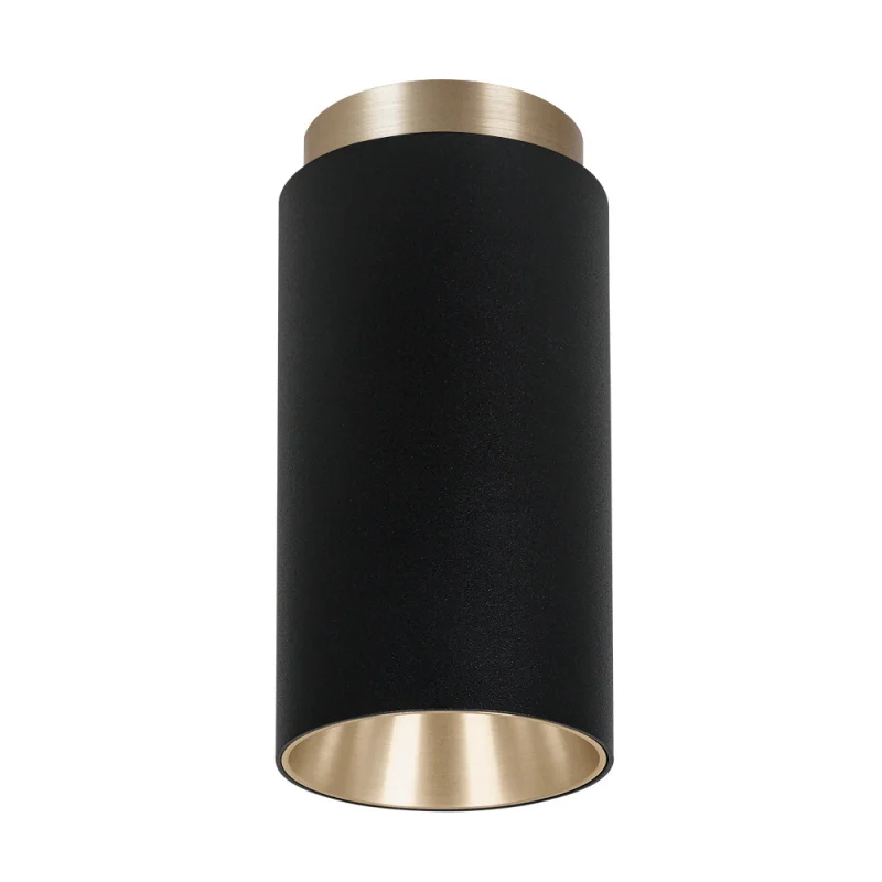 Светильник потолочный Arte Lamp Cone GU10 35 Вт 1 кв.м черный/золото IP20 (A5361PL-1BK)