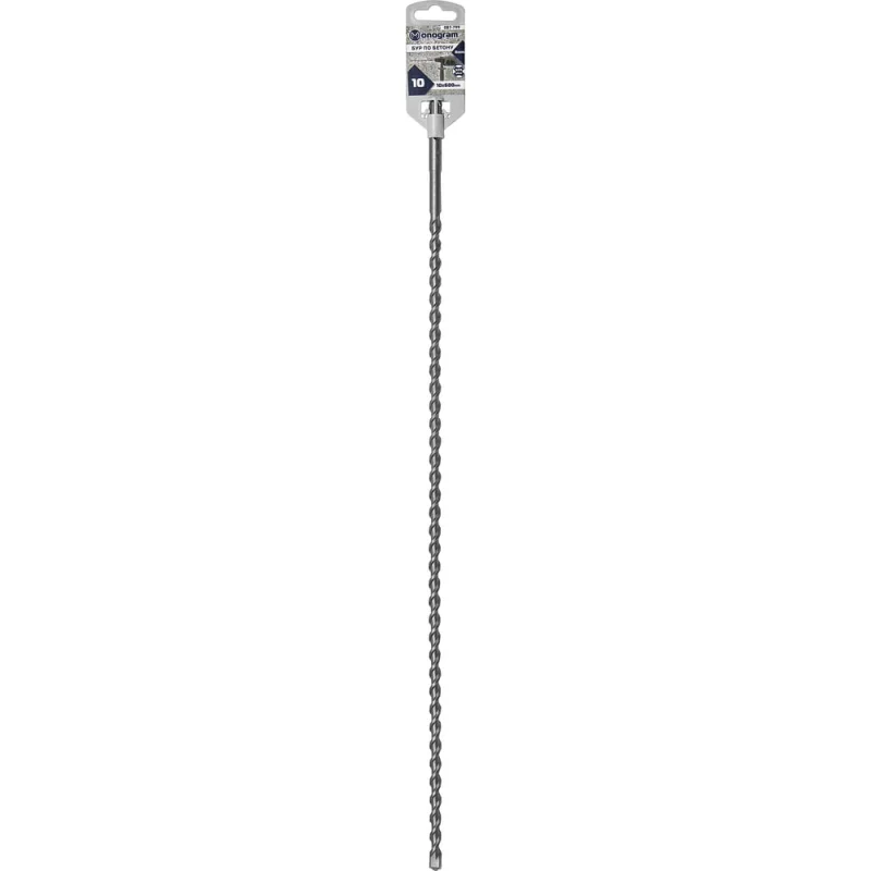 Бур по бетону Basis (10x550х600 мм; SDS-plus) Monogram 087-799