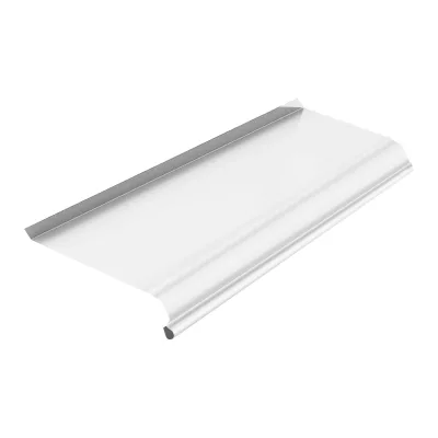 Отлив МЕТАЛЛИК И КО 150x2000; Оц 0.40 (RAL 9003) в пленке О0000051343