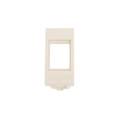 Адаптер для информационных разъемов SIEMON DKC слоновая кость, 1 модуль 75608S 25050