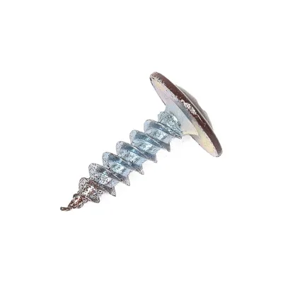 Саморез с прессшайбой STARFIX 4,2x16 мм, цинк, острый, RAL 8017 50 шт. SMZ1-73268-50