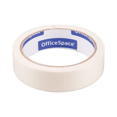 Малярная клейкая лента Office Space 25мм х 25м 36 шт ШК КЛ_18612