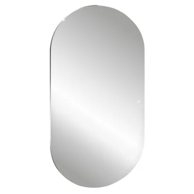 Зеркало с подсветкой овальное 55х105 см с сенсорным включением Abber Kontur (AG6302S)