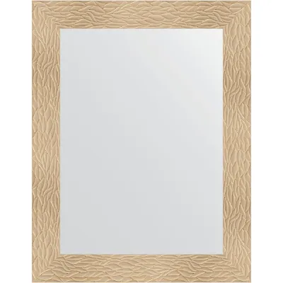 Зеркало EVOFORM в багетной раме - золотые дюны 90 mm (70x90 cm) 3181