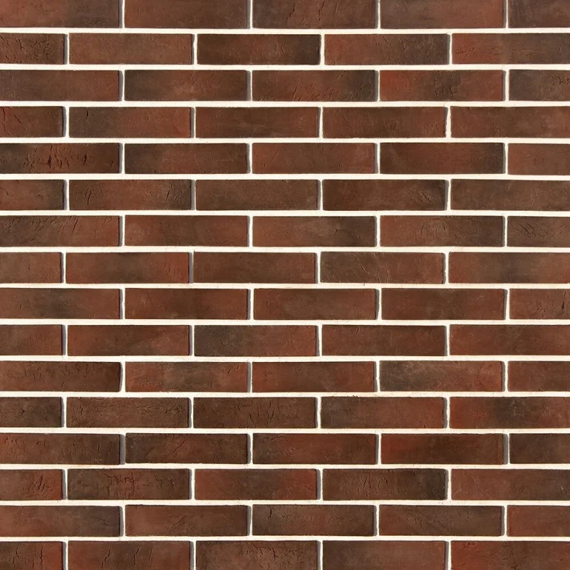 Искусственный камень White Hills Терамо Брик темно-коричневый (42 шт.=0,65 кв.м)