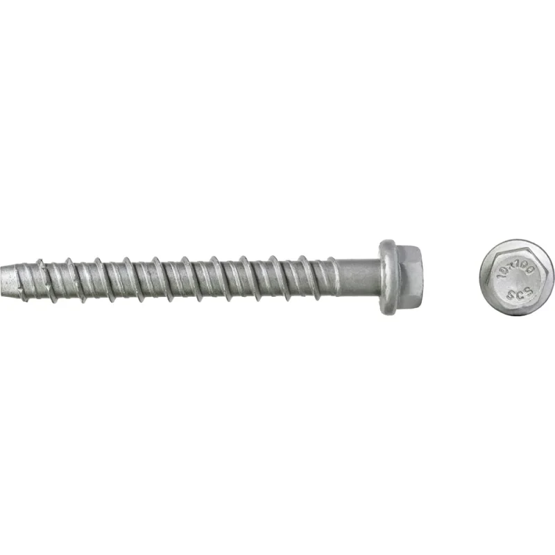 Шуруп по бетону SORMAT SCS HEX 6x50 мм с покрытием Multi Laire (ML) с шестигранной головкой 100 шт 9630351307