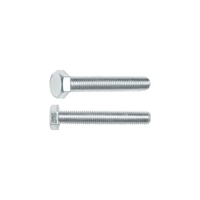 Шестигранный болт STARFIX М12x80 мм, цинк, класс прочности 8.8, DIN 933, 15 шт. SMC1-76647-15