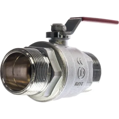 Шаровой кран Giacomini латунь хром R253DL 32 Ру35 НР рычаг R253LX006 007-0896