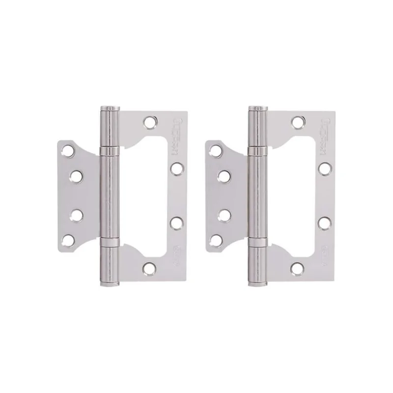 Петля НОРА-М накл. ун. 800-4" FHP-ЕСО СP хром.покр. без колп. 100х75х2,5 15526
