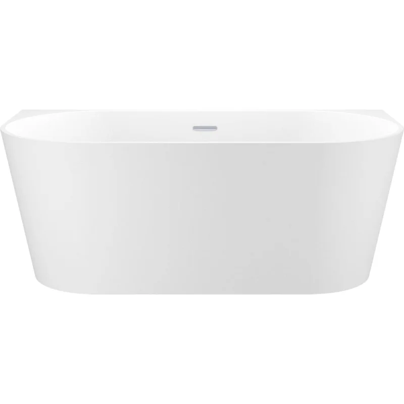 Пристенная акриловая ванна Wellsee Excellence Pro 180х80 см, в наборе 4 в 1 28760401R