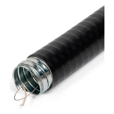 Металлорукав FORTISFLEX толстостенный МГ «HEAVY DUTY» 25 с протяжкой 88405