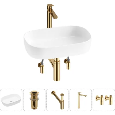 Накладная раковина для ванной Lavinia Boho комнаты Bathroom Sink в наборе 5 в 1 20217537R