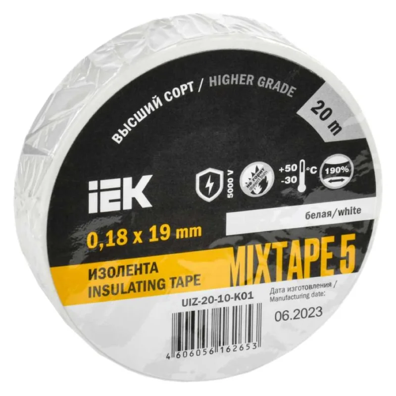 ΠΠ·ΠΎΠ»Π΅Π½ΡΠ° ΠΠΠ₯ 19ΠΌΠΌ Π±Π΅Π»Π°Ρ 20ΠΌ IEK ΠΠΠ UIZ-20-10-K01 9820854