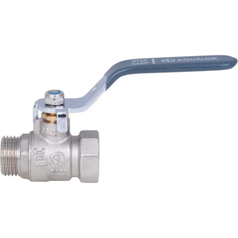 Кран шаровой AQUALINK вн-нар 3/4 ручка 1150 01150