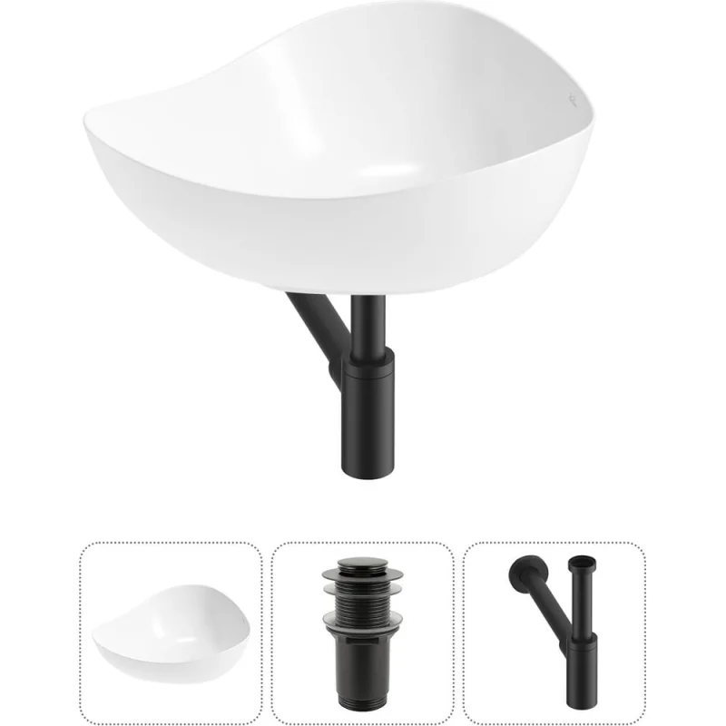 Набор Wellsee 3 в 1 Nexus Flex накладная раковина 51x39 см 20214024R