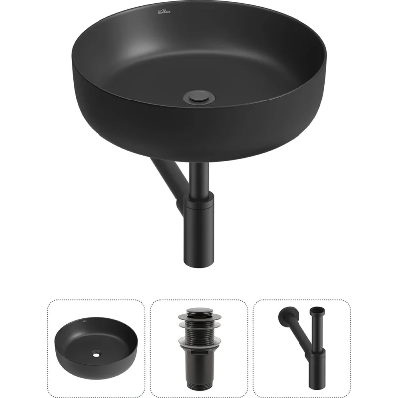 Набор Wellsee 3 в 1 Belle Spa 3.0 накладная раковина 44x44 см 20212653R