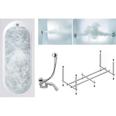 Гидромассажная ванна Timo 170х70 ROHA1770 с гм спины ROHA1770-KT17-SPV1505-T-CM-T-BM