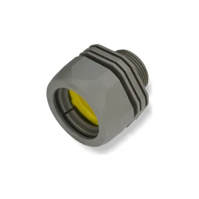 Муфта для гофрированных труб Weyer WQGD-M20G/AD18.5 - коннектор прямой, нар. M20x1.5 WE0800300