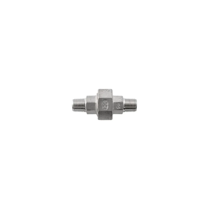 Американка NEWKEY нр/нр нержавеющая сталь AISI304 DN 8 (1/4), (CF8), PTFE, PN16 NK-AM/M8/4