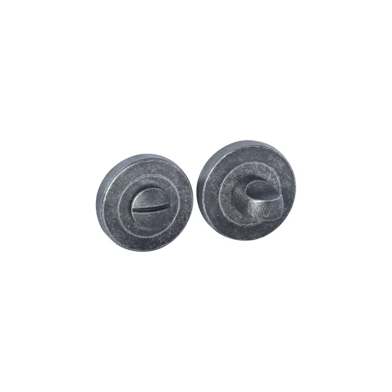 Поворотная кнопка DOORLOCK DL M08/Y AS-SR античное серебро A=35-42мм, шток 5/8мм 73541