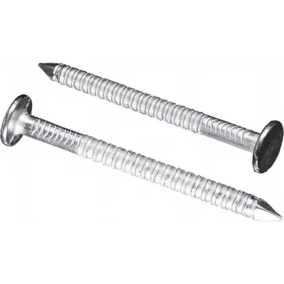 Ершеные гвозди с плоской головкой BOWT цинк, 4,2x100, 200 шт. C03841